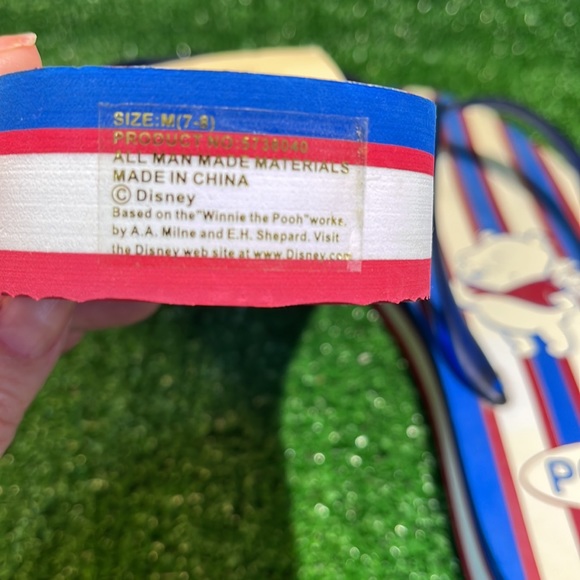 Vintage Disney Winnie the Pooh Platform Wedge Sandals - Picture 6 of 9